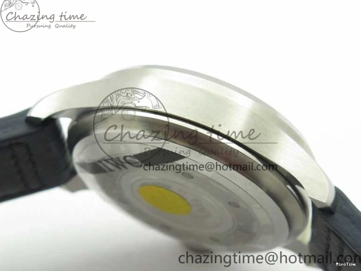 MIROTIME 0124 Supportive Big Pilot IW501008 “Boutique London” SS ZF Best Edition Blue Dial on Blue Leather Strap A 7106